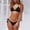 Black, variant on Swimsuits Swimwear for Women Plus, Women's Solid Bikini Sexy Split Slim Split Swimsuit Set