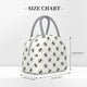 thumbnail image 2 of Fotbe Bee Bolsa de Almuerzo con Estampado, Lonchera Aislada, Contenedor de Comida Reutilizable Tipo Cooler a Prueba de Fugas, 2 of 6