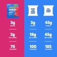 thumbnail image 5 of Shameless Snacks Red Raspberry Sour Gummy Candy, Low Calorie Keto Friendly High Fiber Low Sugar Healthy Candy, Gluten Free, 1.8 oz Bag, 5 of 8