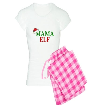 

CafePress - MAMA ELF Pajamas - Women s Light Pajamas