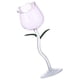 thumbnail image 1 of Matsuzay Copa de cóctel transparente para KTV Bar Club regalos de inauguración de la casa elegante y elegante Organizadores de utensilios de cocina Rosa 22x7cm, 1 of 6
