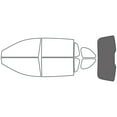 thumbnail image 2 of Rvinyl Window Tint Kit Compatible with Lincoln MKT 2010-2019 - Rear Windshield Precut Kit - 35%, 2 of 8