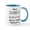 White/Blue Inside, variant on CafePress - Dance Instructor Mug Mugs - 11 oz Ceramic Mug - Novelty Coffee Tea Cup