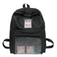 thumbnail image 2 of AMERTEER Sac à Dos Décontracté en Nylon Imperméable Grande Capacité Couleur Unie, 2 of 6