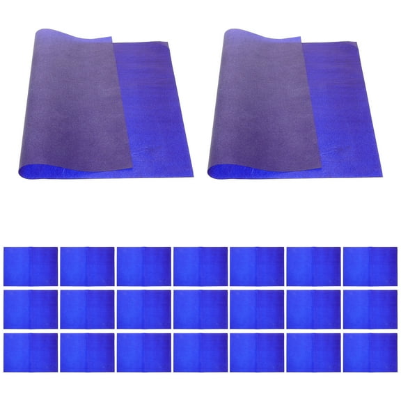 HEMOTON 50pcs Graphite Copy Paper Graphite Transfer Paper Small Carbon Transfer Paper Office Supply Tracing Paper