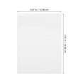 thumbnail image 2 of Luxshiny 100 Feuilles de Film Laminé Transparent PVC Imperméable pour Usage Extérieur, 2 of 7