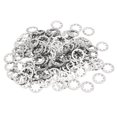 thumbnail image 1 of Uxcell Rondelles de Verrouillage Internes, Kit d'Assortiment de Rondelles en Acier Inoxydable pour Mécanique 150 8.4 mm, 1 of 7