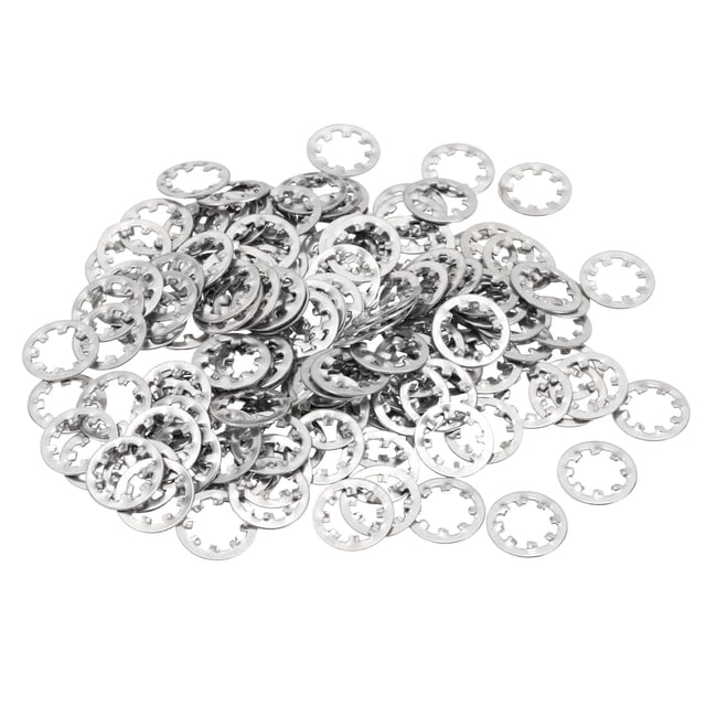 Uxcell Rondelles de Verrouillage Internes, Kit d'Assortiment de Rondelles en Acier Inoxydable pour Mécanique 150 8.4 mm