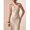 Khaki, variant on Womens Elegant Khaki Halter Neck Long Maxi Dress For Party