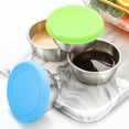 thumbnail image 3 of LCXmlly Boîte de Rangement pour Verres 1 Set Tasse à Sauce 50ML Étanche Grande Capacité Petit Bol à Assaisonnement en Acier Inoxydable, 3 of 6