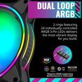 thumbnail image 2 of Ventilador Master MasterFan MF120 Halo 120 mm ARGB, 2 of 9