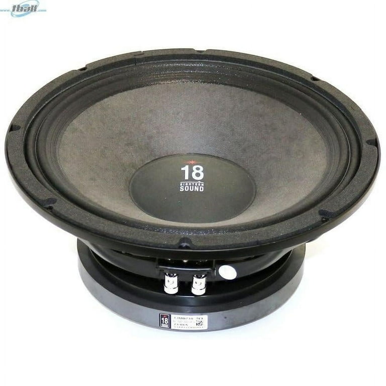 Eighteen Sound Studio Music Equipment: 12MB710 LF Drivers, 12-inch