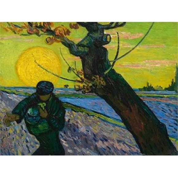 Selected Artworks PDX3VG2673SMALL The Sower Poster Print by Vincent Van Gogh&#44; 11 x 14 - Small