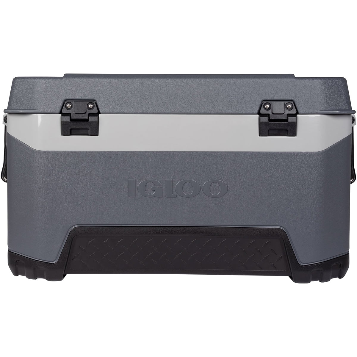 Igloo BMX Spacious 72 Quart Durable Cooler w/ Insulated Lid & Handles, Gray