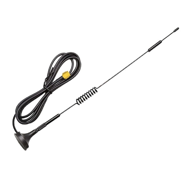 Antena de radio,Base Imán Antena 4G 700 2700MHz,Antena de Radio con Conector Universal,Antena Ventosa Cable RG174 12Dbi Alta Ganancia Cable de 2m