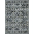 thumbnail image 3 of BERTHMEER Area Rugs 3'x5' for Bathroom Kitchen Bedroom Entryway Rugs Non Slip Washable Vintage Black Carpets Oriental Dorm Office Entrance Traditional Distressed Throw Rugs, 3 of 6