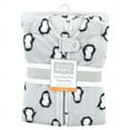 thumbnail image 2 of Hudson Baby Plush Long-Sleeve Sleeping Bag, Sack, Blanket, Gray Penguin, 12-18 Months, 2 of 2