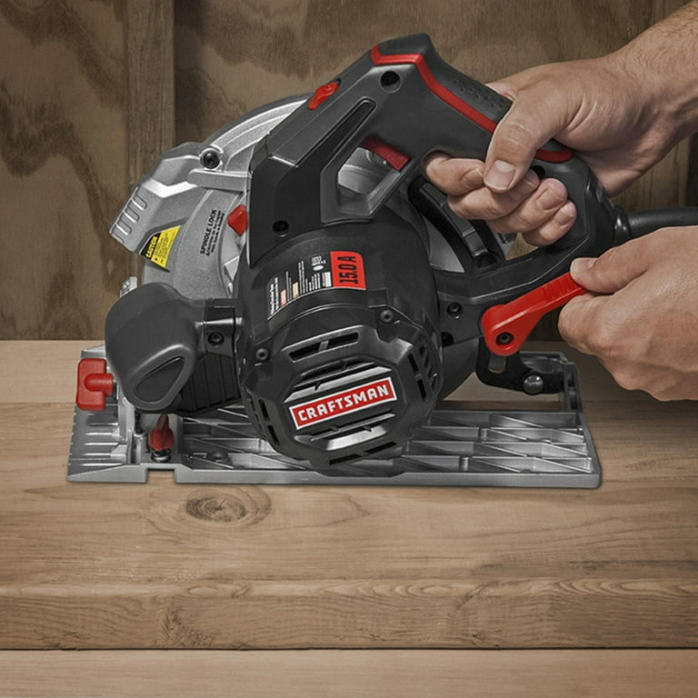 Craftsman Circular Saw 15 amp 7 1 4 inch Laser Guide Vibra Shield 3284