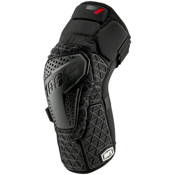 100% Surpass Knee Guards - Black Large