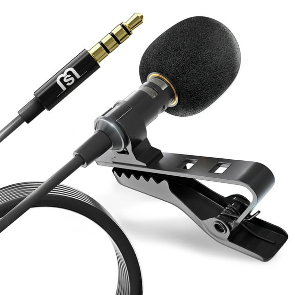 Miracle Sound Lavalier Clip-on Omnidirectional Microphone