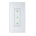 thumbnail image 1 of 2 interruptores de botón táctil inteligentes Tuya WiFi conectados a cortinas eléctricas, persianas enrollables para Alexa Home Siri, enchufe de EE. UU., 1 of 8