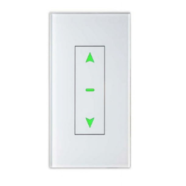 2 interruptores de botón táctil inteligentes Tuya WiFi conectados a cortinas eléctricas, persianas enrollables para Alexa Home Siri, enchufe de EE. UU.
