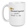 thumbnail image 1 of Enneagram Type 5 - Coffee and Tea Gift Mug: The Investigator.yeah, that's me (15oz), 1 of 4