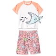 thumbnail image 2 of Wippette Boys' Two-Piece Printed Rashguard Sets, Desert Flower, 2T, 2 of 3