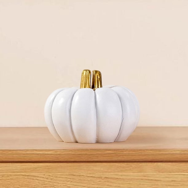 Soporte para tarjetas de Lugar de calabaza Perfecl soporte para números de mesa blanco