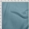 thumbnail image 4 of oneOone Rayon Grayish Blue Fabric Retro Mouse Sewing Craft Projects Fabric Prints By Yard 56 Inch Wide, 4 of 5