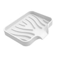 thumbnail image 4 of Jaboneras Jabonera de silicona Bandeja decorativa Organizador antideslizante Jabonera para Blanco, 4 of 9