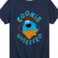 thumbnail image 3 of Sesame Street - Cookie Obsessed - Toddler and Youth Short Sleeve Graphic T-Shirt, 3 of 5