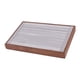 thumbnail image 4 of Caja de madera para joyas, collares, pulseras, aretes, anillos, bandeja de exhibición Bandeja de anillos, 4 of 5
