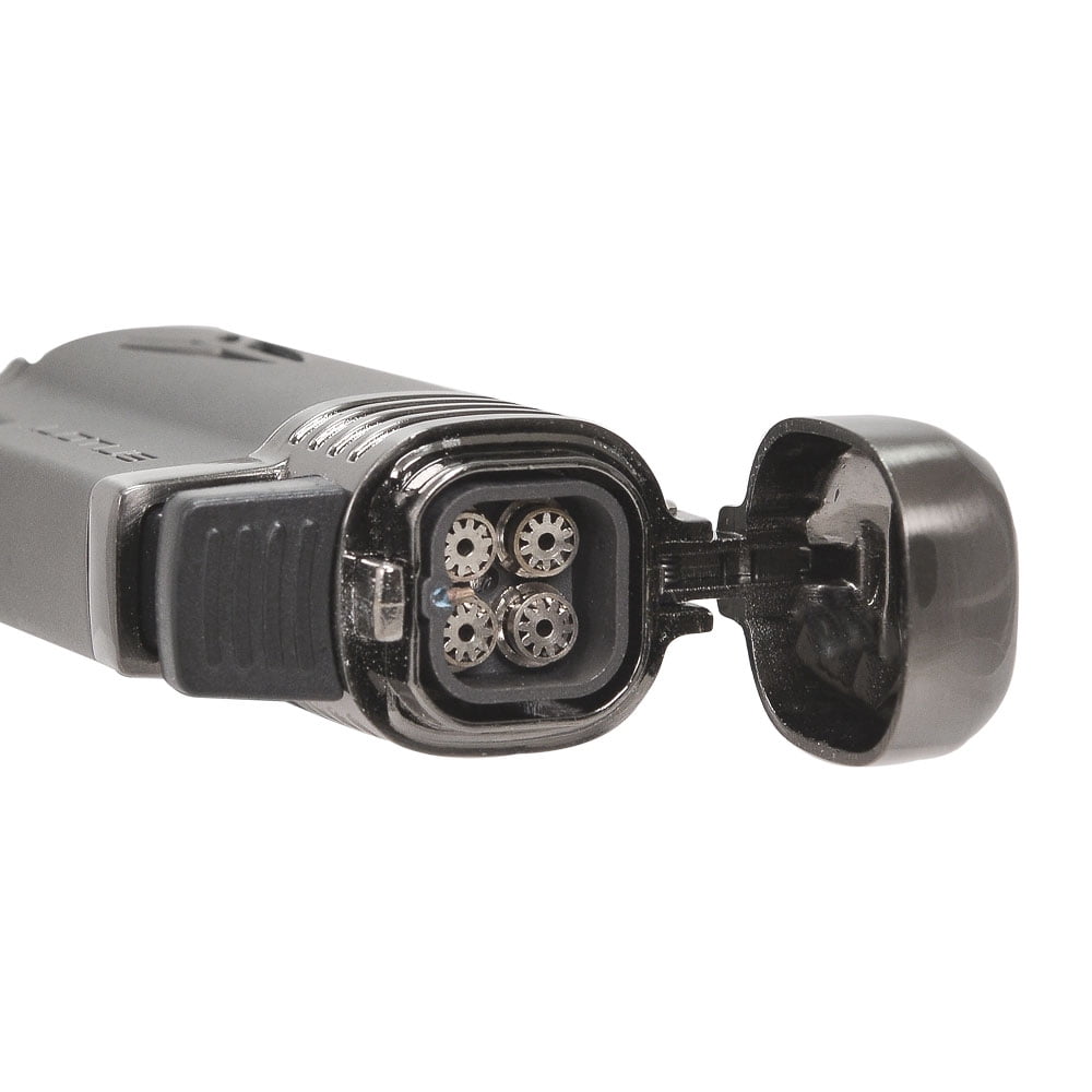 Lotus Lighter Defiant L65 Quad Jet Lighter w/ Cigar Punch