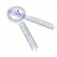 thumbnail image 3 of A2ZSCILAB Plastic 12" Goniometer 360 Degree ISOM Physical Therapy Angle Protractor Ruler, 3 of 3