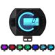 thumbnail image 1 of DC12V 0-199Km/hMiles LCD Universal Digital Odómetro Velocímetro Tacómetro Motocicleta Medidor Reacondicionamiento ANGGREK Accesorios, 1 of 8
