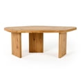 thumbnail image 5 of Modrest Jack - Modern Natural Wood Coffee Table Set, 5 of 13