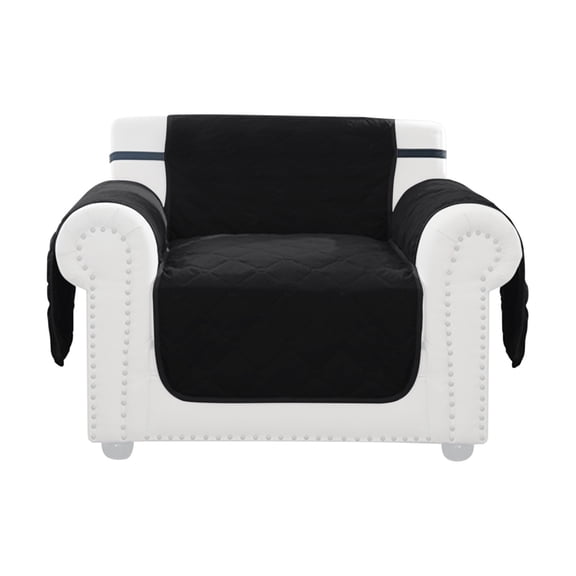 OAVQHLG3B Reversible Couch Cover For Cushion Couch Sofa Cover For Dogs Water Resistants Furniture Protector Cover With Foam Sticks Elastic Straps For Pet Cats