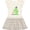 Natural with Stripes, variant on Inktastic I Love My TĂa Girls Toddler Dress