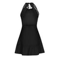 thumbnail image 5 of Sakmal Loose Fit Sun Dresses for Women 2024 Solid Basic Comfy Sleeveless Black Comfort Fit Maxi Shift Dress, 5 of 6