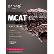 MCAT Behavioral Science Review : Created for MCAT 2015, Used [Paperback]