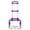 Purple, variant on Alvantor Black Folding Hand Truck with Telescopic Handle, Model 106-3A