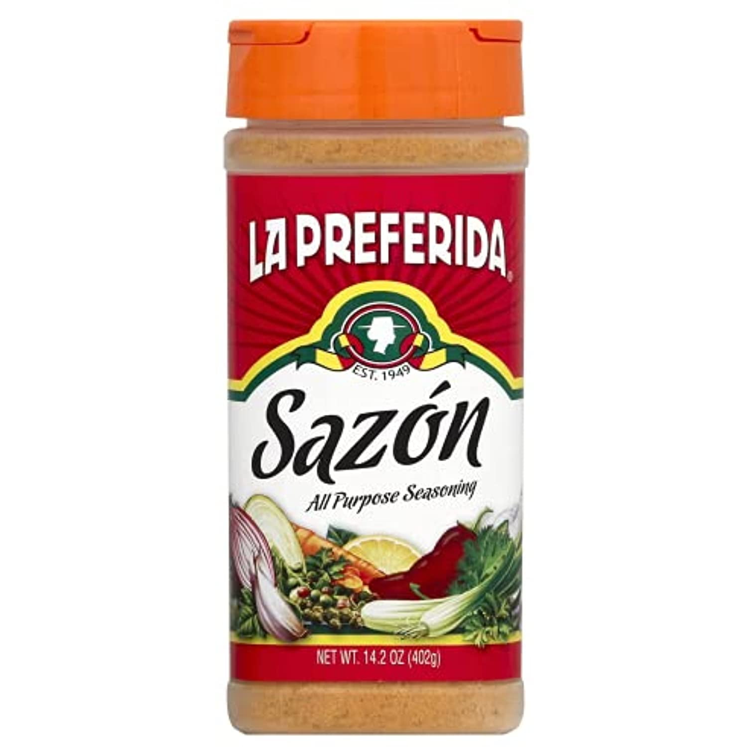 La Preferida Sazón Seasoning AllPurpose Mexican Spice Blend, Vegan