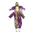 thumbnail image 2 of Muñeca de porcelana triangular, muñeca payaso, modelo de ángulo, regalo de San Valentín, figura Artware para Violeta, 2 of 9