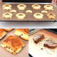 thumbnail image 6 of Up to 40% off Clearance, InsCrazy Baking Sheets 4pcs High Temperature Resistants Baking Cloth Household Microwave Oven Antis Stick Oil Cloth Cake Baking Tray Baking Mat Cooking Repeatedly, 6 of 6