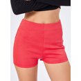 thumbnail image 6 of Lnzyyephy Women Shiny Rhinestone Shorts Sparkly High Waist Summer Short Pants for Beach Nightclub Streetwear, 6 of 9