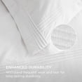 thumbnail image 3 of Funda de edredón Bedsure Luxury Hotel Queen Size, 100% algodón, color blanco, 3 of 9