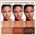 thumbnail image 6 of Self Tanning Drops for Face & Body, Customizable Buildable Tan, Natural-Looking Glow, Vegan Formula, 60ml(2Pack), 6 of 11