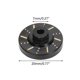 thumbnail image 2 of 4Pcs Brass Wheel Hex Hub Adapter Counterweight Brake Disc,Yellow, 2 of 5