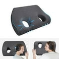 thumbnail image 5 of Johnear Ear Pillows with Holes, Memory Foam Ear Pillow, Ear Piercing Pillow for Side Sleepers,Piercing Pillow for Ear Pain Relief,CNH Pillow with Ear Hole for Ear Piercings, Earplugs and Headphones, 5 of 7